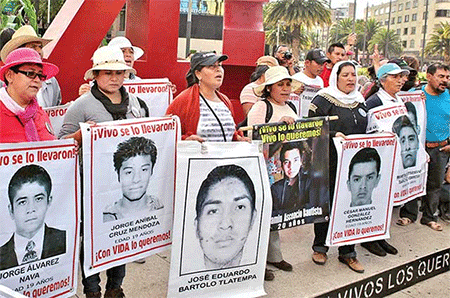 Se cumple un año de la desaparición de 43 estudiantes en México Se cumple un año de la desaparición de 43 estudiantes en México